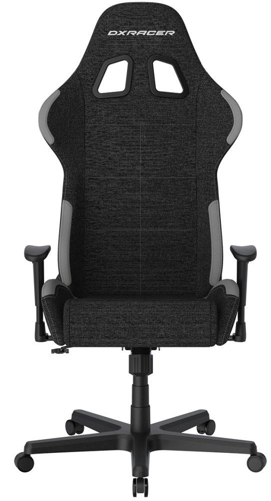 Herná stolička DXRacer FORMULA čierno-sivá, látková