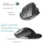 Delux M910GB bezdrôtová myš čierna (M910GB) 