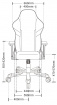 Herná stolička DXRacer TANK T200/NR