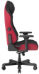 herná stolička DXRacer MASTER čierno-červená, látková