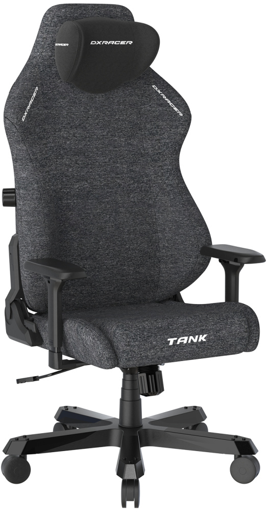 Herná stolička DXRacer TANK čierna, látková
